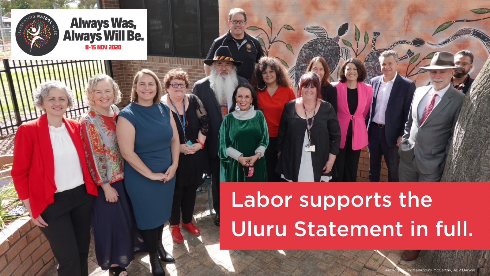 MEDIA RELEASE: 9 November 2020, NAIDOC 2020 – ALWAYS WAS, ALWAYS WILL BE Main Image